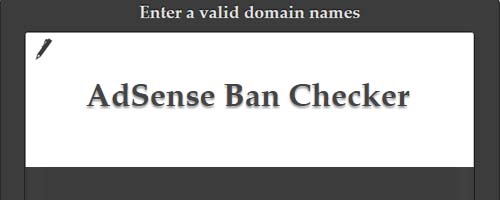 AdSense Ban Checker