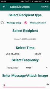 WhatsApp Scheduler