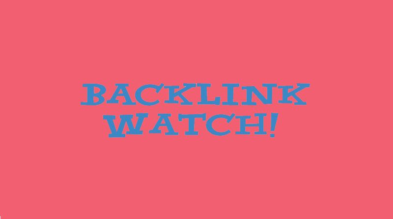 BackLinkWatch