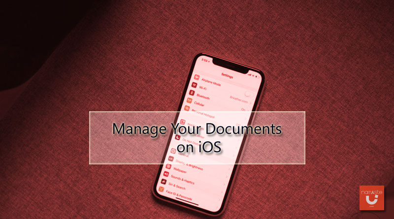 Manage Your Documents on iOS