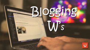 blogging w