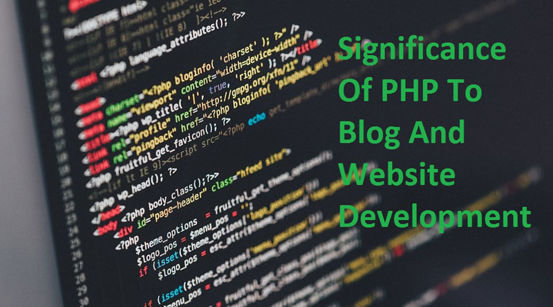 Significance Of PHP