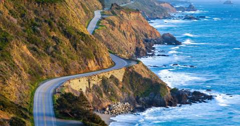 The Pacific Coast Highway in California