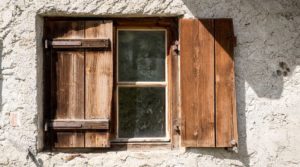 wooden windows leak