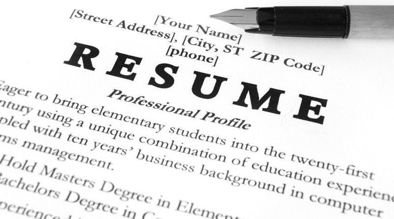 write resume