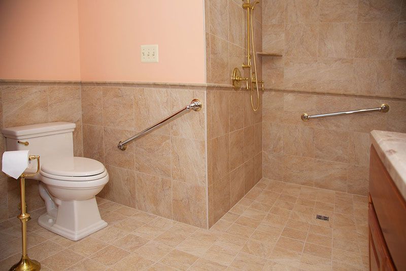 Bathroom Slip resistant flooring
